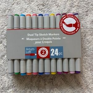 Artist's Loft Dual Tip Sketch Markers Set